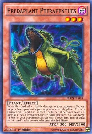 Predaplant Pterapenthes [FUEN-EN003] Super Rare - Yu-Gi-Oh! - Card Brawlers | Quebec | Canada |