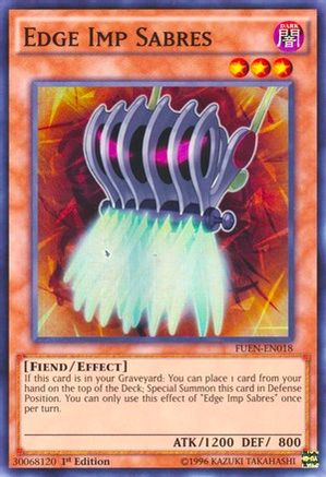Edge Imp Sabres [FUEN-EN018] Super Rare - Yu-Gi-Oh! - Card Brawlers | Quebec | Canada |