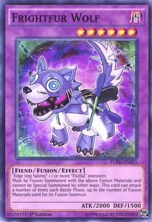Frightfur Wolf [FUEN-EN021] Super Rare - Yu-Gi-Oh! - Card Brawlers | Quebec | Canada |