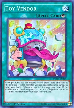 Toy Vendor [FUEN-EN024] Super Rare - Yu-Gi-Oh! - Card Brawlers | Quebec | Canada |