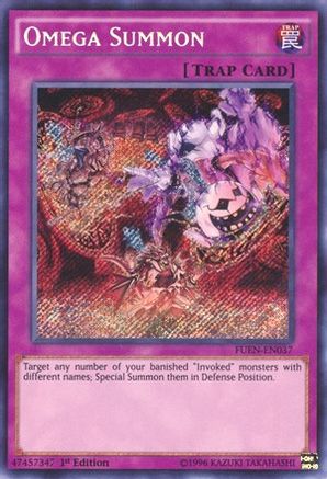Omega Summon [FUEN-EN037] Secret Rare - Yu-Gi-Oh! - Card Brawlers | Quebec | Canada |