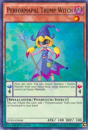 Performapal Trump Witch [FUEN-EN048] Super Rare - Yu-Gi-Oh! - Card Brawlers | Quebec | Canada |