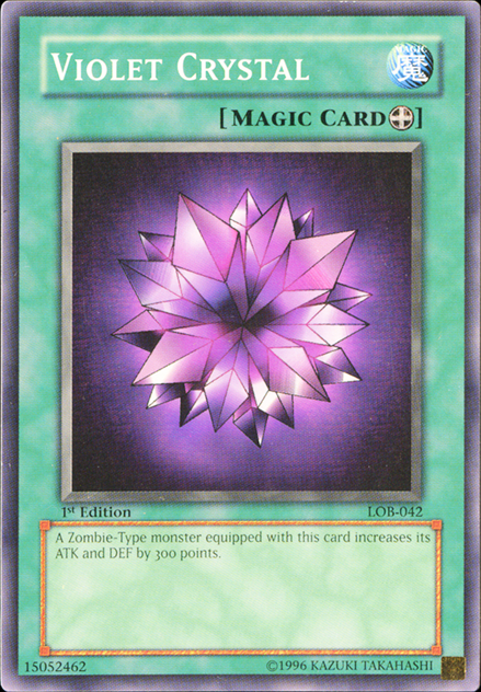 Violet Crystal [LOB-042] Common - Yu-Gi-Oh! - Card Brawlers | Quebec | Canada |