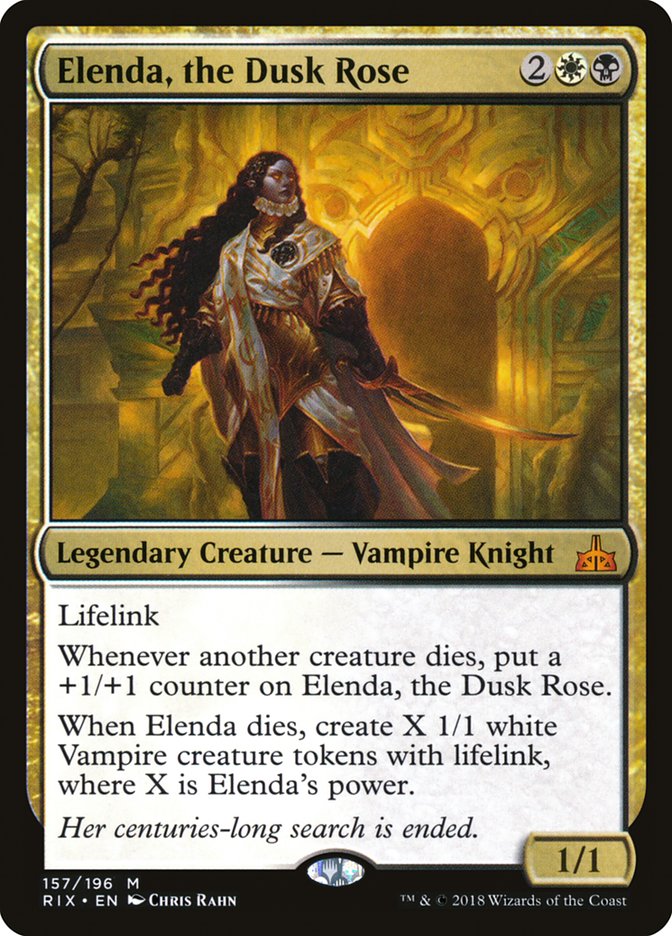Elenda, the Dusk Rose [Rivals of Ixalan] - Magic: The Gathering - Card Brawlers | Quebec | Canada |