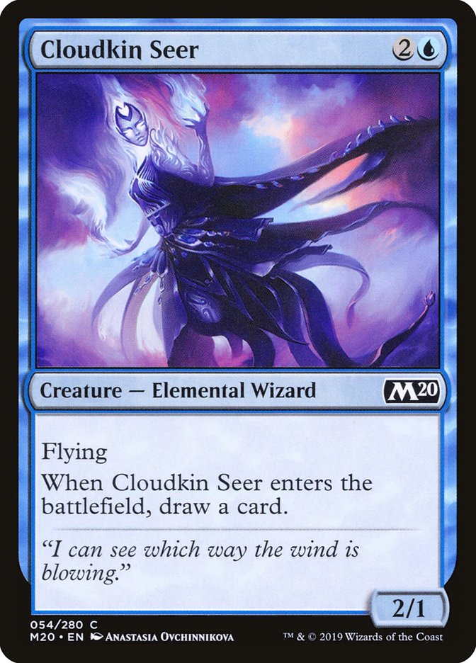 Cloudkin Seer [Core Set 2020] - Magic: The Gathering - Card Brawlers | Quebec | Canada |