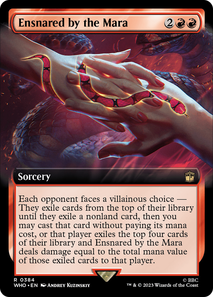 Ensnared by the Mara (Extended Art) [Doctor Who] - Magic: The Gathering - Card Brawlers | Quebec | Canada |