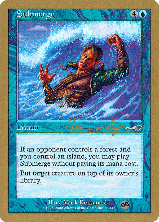 Submerge (Tom van de Logt) (SB) [World Championship Decks 2000] - Magic: The Gathering - Card Brawlers | Quebec | Canada |