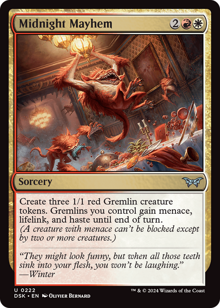 Midnight Mayhem [Duskmourn: House of Horror] - Magic: The Gathering - Card Brawlers | Quebec | Canada |