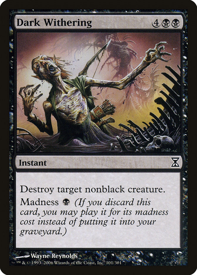 Dark Withering [Time Spiral] - Magic: The Gathering - Card Brawlers | Quebec | Canada |