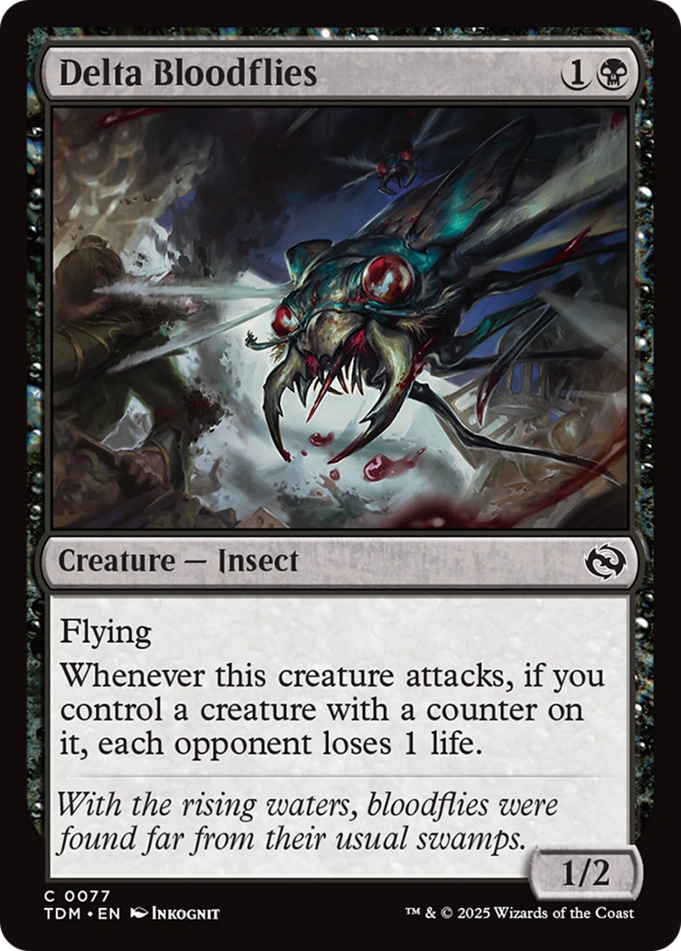 Delta Bloodflies [Tarkir: Dragonstorm] - Magic: The Gathering - Card Brawlers | Quebec | Canada |