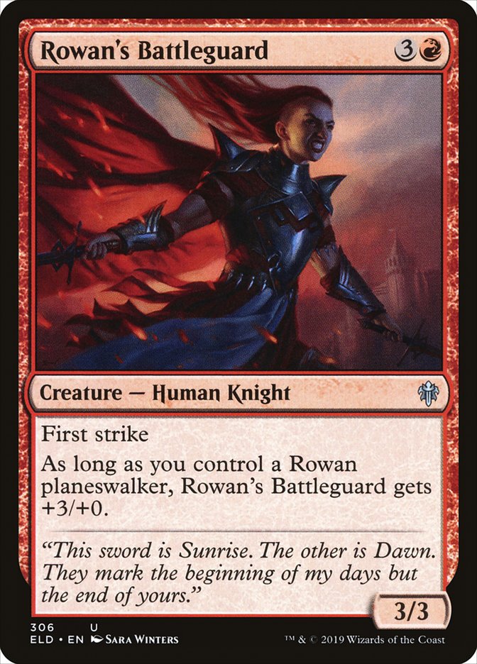 Rowan's Battleguard [Throne of Eldraine] - Magic: The Gathering - Card Brawlers | Quebec | Canada |
