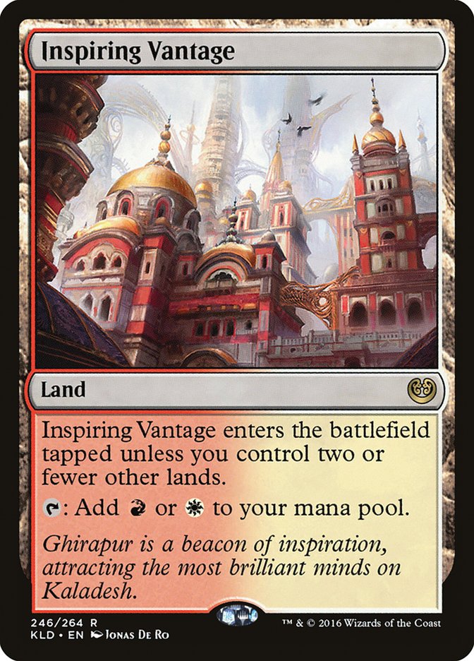 Inspiring Vantage [Kaladesh] - Magic: The Gathering - Card Brawlers | Quebec | Canada |