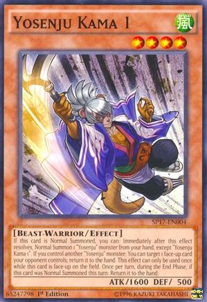 Yosenju Kama 1 [SP17-EN004] Starfoil Rare - Yu-Gi-Oh! - Card Brawlers | Quebec | Canada |