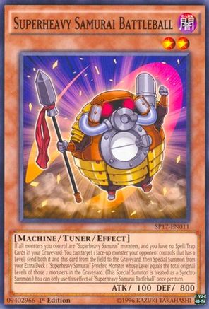 Superheavy Samurai Battleball [SP17-EN011] Common - Yu-Gi-Oh! - Card Brawlers | Quebec | Canada |