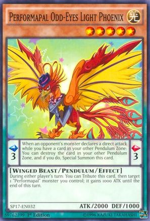 Performapal Odd-Eyes Light Phoenix [SP17-EN032] Starfoil Rare - Yu-Gi-Oh! - Card Brawlers | Quebec | Canada |