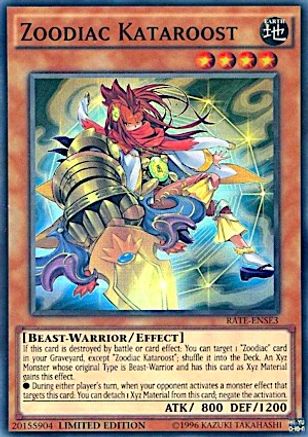 Zoodiac Kataroost [RATE-ENSE3] Super Rare - Yu-Gi-Oh! - Card Brawlers | Quebec | Canada |