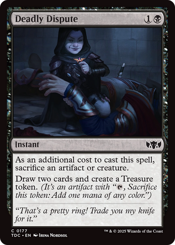 Deadly Dispute [Tarkir: Dragonstorm Commander] - Magic: The Gathering - Card Brawlers | Quebec | Canada |