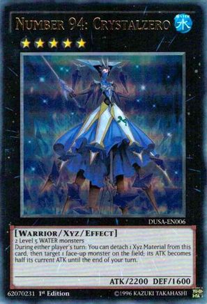 Number 94: Crystalzero [DUSA-EN006] Ultra Rare - Yu-Gi-Oh! - Card Brawlers | Quebec | Canada |