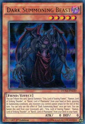Dark Summoning Beast [DUSA-EN030] Ultra Rare - Yu-Gi-Oh! - Card Brawlers | Quebec | Canada |