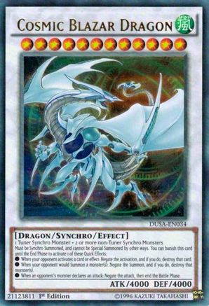 Cosmic Blazar Dragon [DUSA-EN034] Ultra Rare - Yu-Gi-Oh! - Card Brawlers | Quebec | Canada |