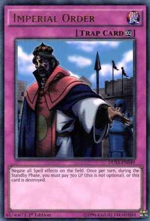 Imperial Order [DUSA-EN049] Ultra Rare - Yu-Gi-Oh! - Card Brawlers | Quebec | Canada |