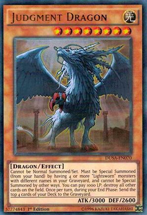 Judgment Dragon [DUSA-EN070] Ultra Rare - Yu-Gi-Oh! - Card Brawlers | Quebec | Canada |