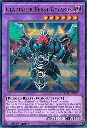 Gladiator Beast Gyzarus [DUSA-EN071] Ultra Rare - Yu-Gi-Oh! - Card Brawlers | Quebec | Canada |