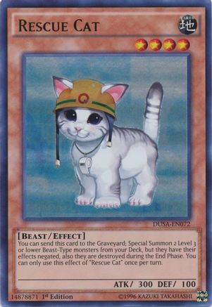 Rescue Cat [DUSA-EN072] Ultra Rare - Yu-Gi-Oh! - Card Brawlers | Quebec | Canada |