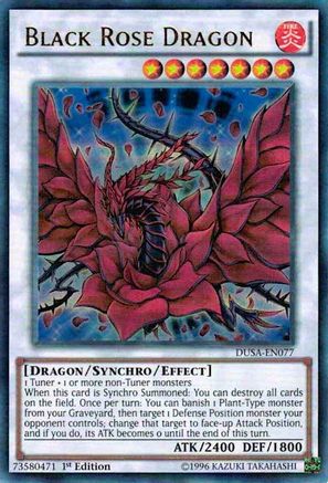 Black Rose Dragon [DUSA-EN077] Ultra Rare - Yu-Gi-Oh! - Card Brawlers | Quebec | Canada |