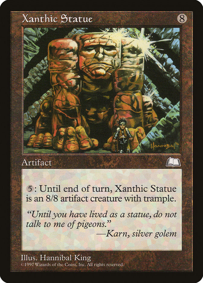 Xanthic Statue [Weatherlight] - Magic: The Gathering - Card Brawlers | Quebec | Canada |