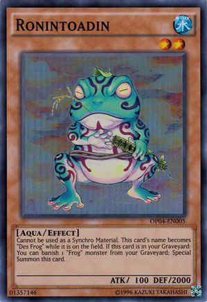 Ronintoadin [OP04-EN005] Super Rare - Yu-Gi-Oh! - Card Brawlers | Quebec | Canada |