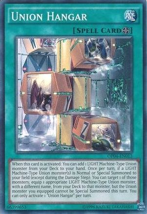 Union Hangar [OP04-EN013] Super Rare - Yu-Gi-Oh! - Card Brawlers | Quebec | Canada |