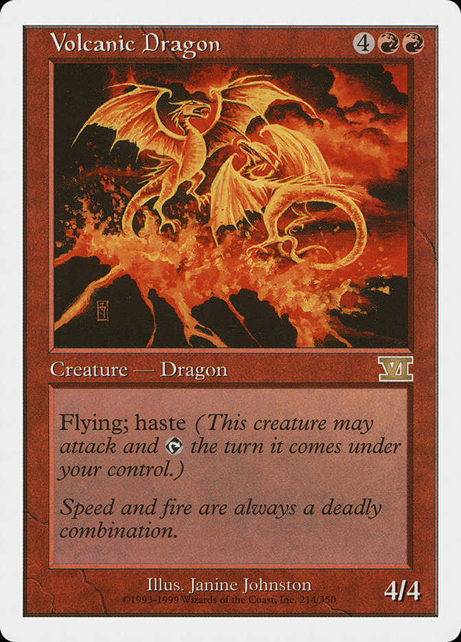 Volcanic Dragon [Classic Sixth Edition] - Magic: The Gathering - Card Brawlers | Quebec | Canada |