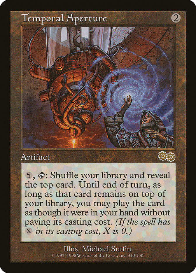 Temporal Aperture [Urza's Saga] - Magic: The Gathering - Card Brawlers | Quebec | Canada |
