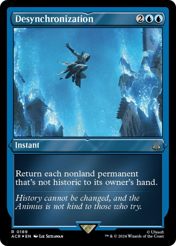 Desynchronization (Foil Etched) [Assassin's Creed] - Magic: The Gathering - Card Brawlers | Quebec | Canada |