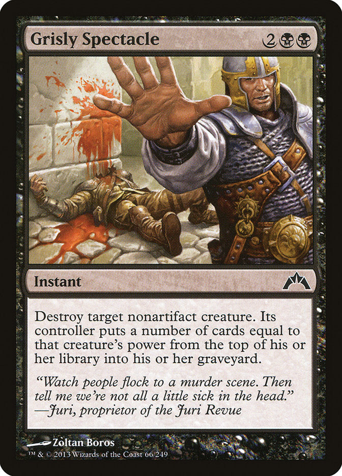 Grisly Spectacle [Gatecrash] - Magic: The Gathering - Card Brawlers | Quebec | Canada |