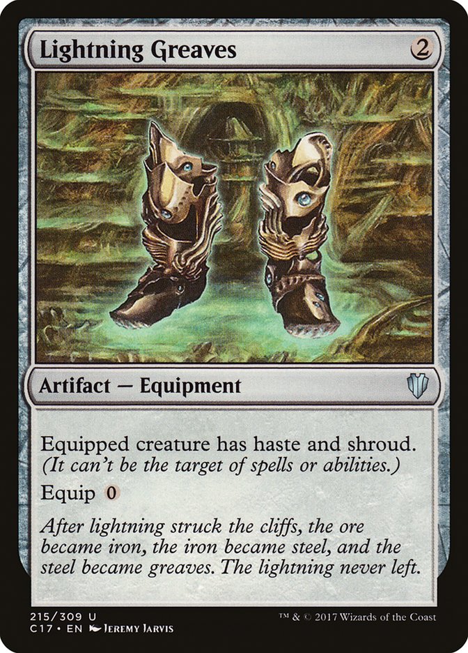 Lightning Greaves [Commander 2017] - Magic: The Gathering - Card Brawlers | Quebec | Canada |