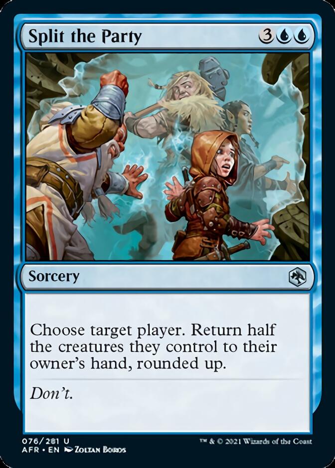 Split the Party [Dungeons & Dragons: Adventures in the Forgotten Realms] - Magic: The Gathering - Card Brawlers | Quebec | Canada |