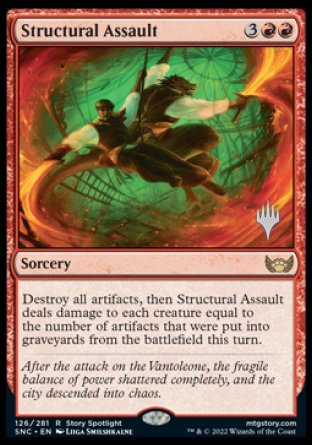 Structural Assault (Promo Pack) [Streets of New Capenna Promos] - Magic: The Gathering - Card Brawlers | Quebec | Canada |