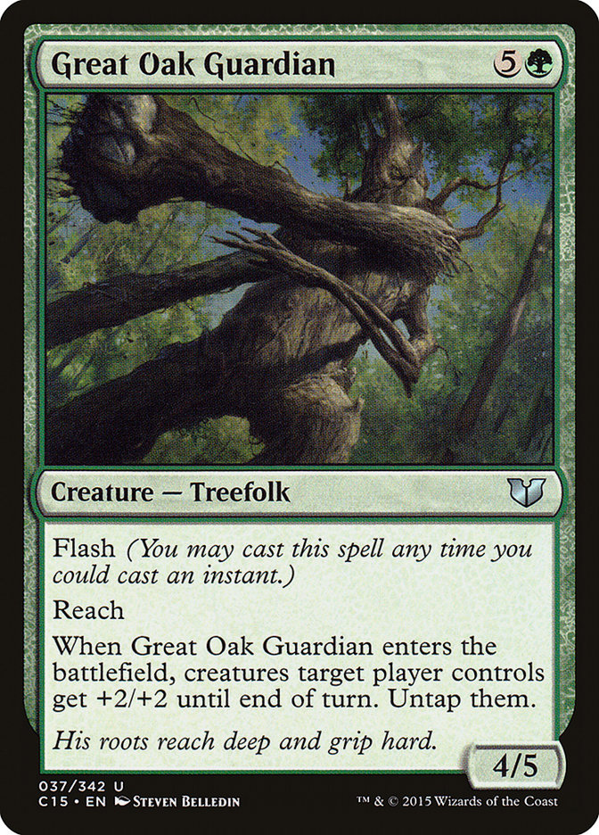 Great Oak Guardian [Commander 2015] - Magic: The Gathering - Card Brawlers | Quebec | Canada |