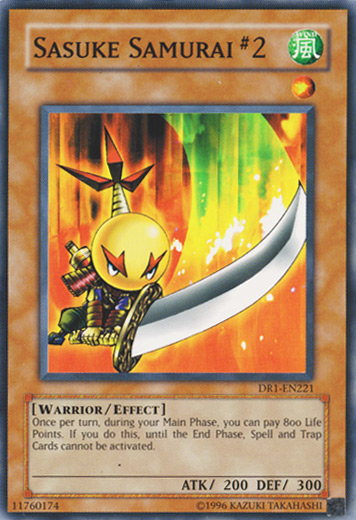 Sasuke Samurai #2 [DR1-EN221] Common - Yu-Gi-Oh! - Card Brawlers | Quebec | Canada |