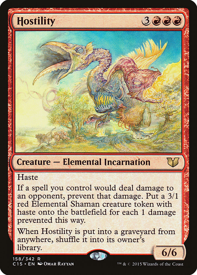 Hostility [Commander 2015] - Magic: The Gathering - Card Brawlers | Quebec | Canada |