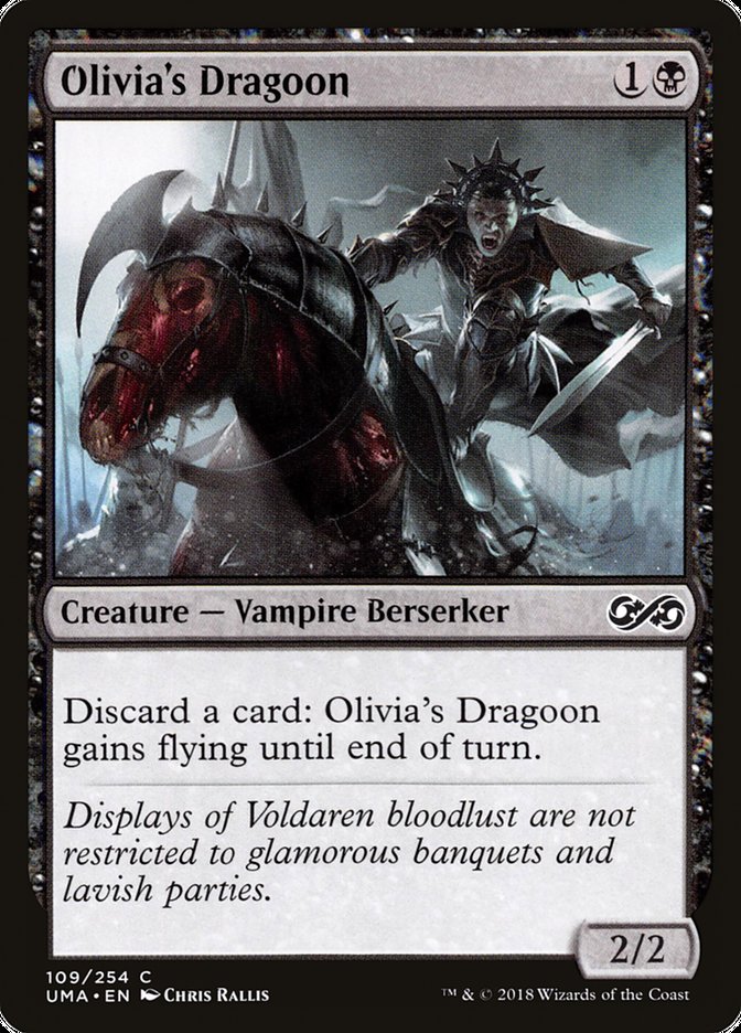 Olivia's Dragoon [Ultimate Masters] - Magic: The Gathering - Card Brawlers | Quebec | Canada |