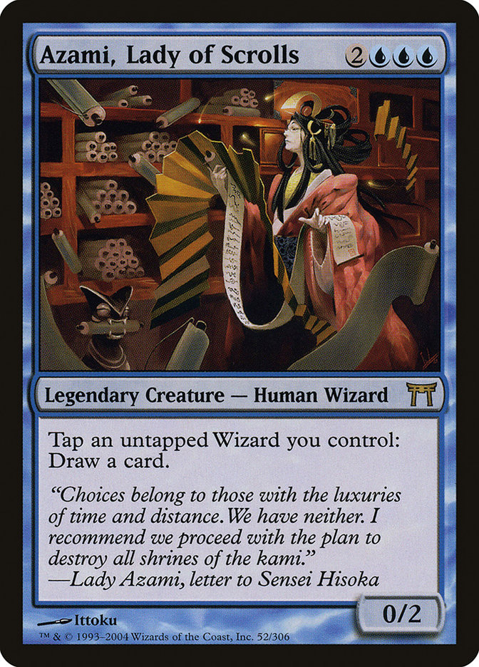 Azami, Lady of Scrolls [Champions of Kamigawa] - Magic: The Gathering - Card Brawlers | Quebec | Canada |
