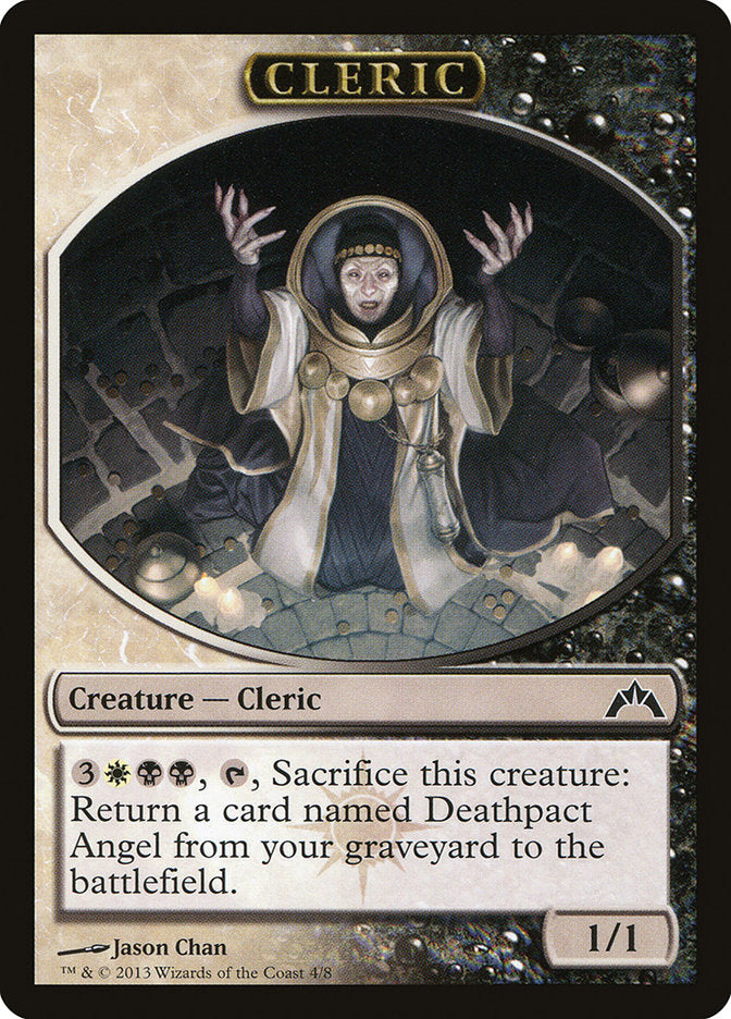 Cleric Token [Gatecrash Tokens] - Magic: The Gathering - Card Brawlers | Quebec | Canada |