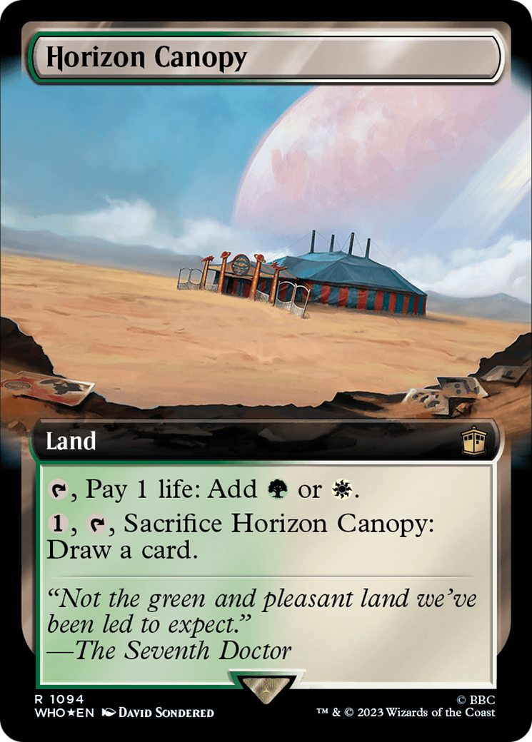Horizon Canopy (Extended Art) (Surge Foil) [Doctor Who] - Magic: The Gathering - Card Brawlers | Quebec | Canada |