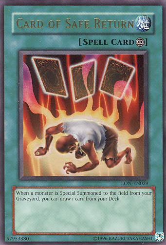 Card of Safe Return [LON-EN029] Ultra Rare - Yu-Gi-Oh! - Card Brawlers | Quebec | Canada |