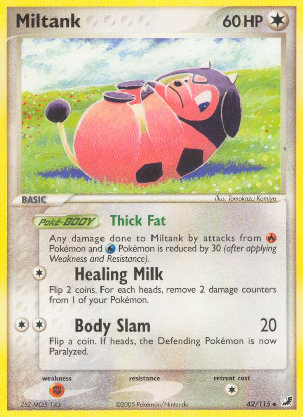 Miltank (42/115) [EX: Unseen Forces] - Pokémon - Card Brawlers | Quebec | Canada |