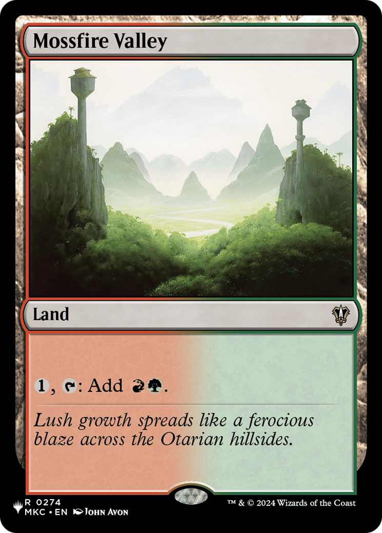 Mossfire Valley (MKC) [The List] - Magic: The Gathering - Card Brawlers | Quebec | Canada |
