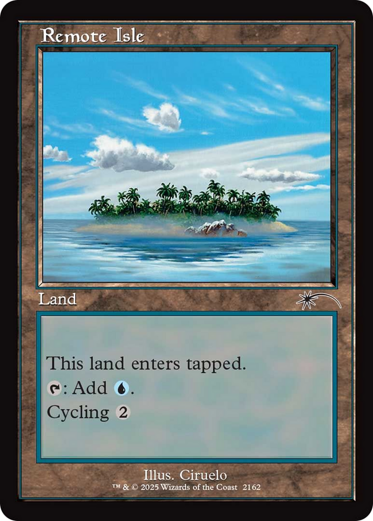 Remote Isle (Retro Frame) [Secret Lair Drop Series] - Magic: The Gathering - Card Brawlers | Quebec | Canada |